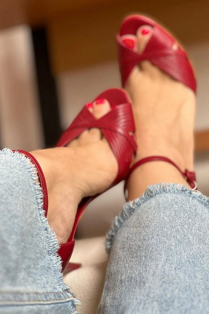 Huguette | Sandale Mit Stiletto-Absatz