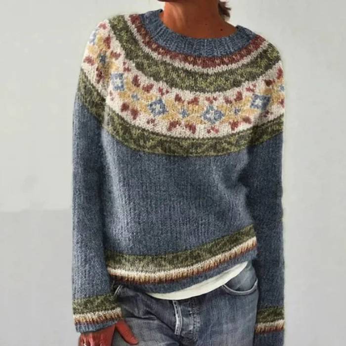 Megan | Stylish Retro Sweater
